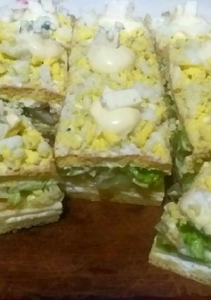 Una foto de Cuadradrito con Roquefort... un Finger Food para Lucirte