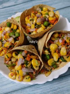 কর্ন পসন্দা চাট (corn pasanda chaat recipe in Bengali) রেসিপির প্রধান ছবি