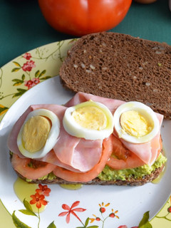 Una foto de Sándwich fit
