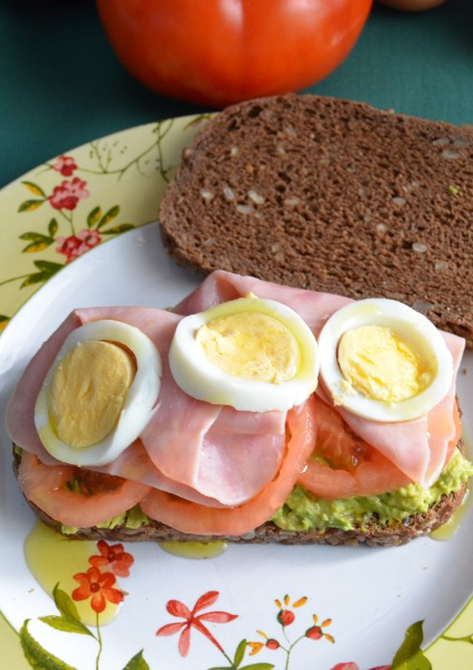 Una foto de Sándwich fit
