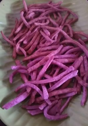 Foto resep 1. Stik ubi ungu