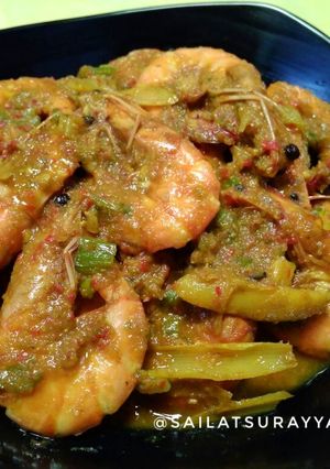 Foto resep Udang Bumbu Kuning