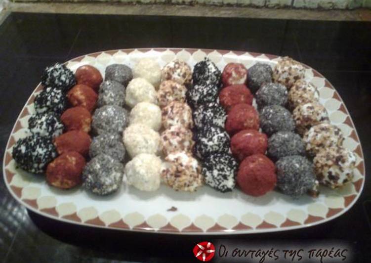 Recipe of Favorite Colorful anthotyro truffles