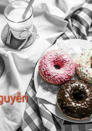Hình của món Bánh Donut.