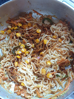 A picture of Vegetable Noodles#Staplefoodrecipecontest#4weekchallenge.