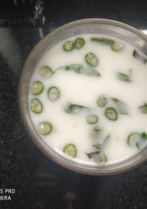 A picture of Sambaram / Spiced Buttermilk.
