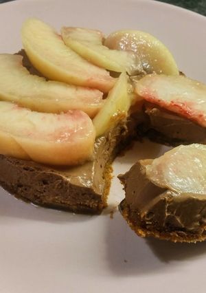 Une photo de Tarte crue au chocolat (vegan)