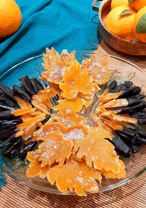 عکسی از دستور پوست پرتقال شکری🍊🍋