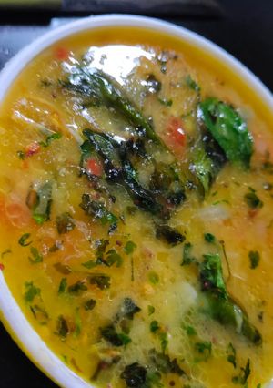 A picture of Dal tadka.