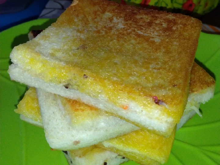 Cara Mudah Membuat Resep Roti panggang coklat keju yang  Bikin Ketagihan Anti Ribet, Mantap