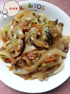 客家炒粄條 的食譜成品照片