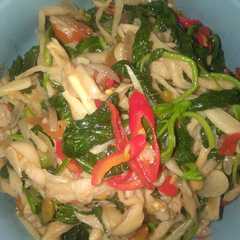 รูปของ Tumis Jamur Bayam