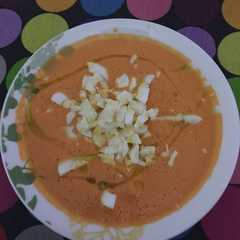 Una foto de Salmorejo