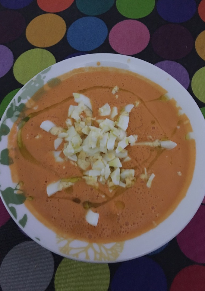 Una foto de Salmorejo