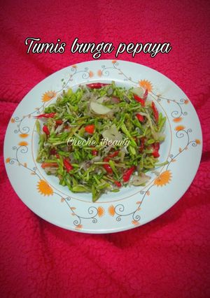 Foto resep Tumis bunga pepaya