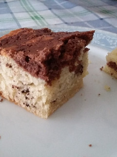 Una foto de Bizcocho con pepitas de chocolate light