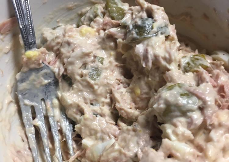 Simple Way to Prepare Tuna Salad in 11 Minutes for Mom