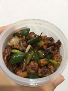 Foto resep Cumi asin (Cabe ijo)
