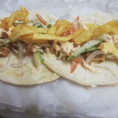Turkish shawarma A picture of Turkish shawarma.