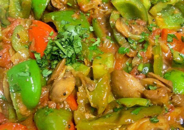 Bellpepper Mushroom Gravy