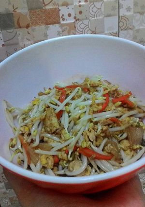 Foto resep Taoge goreng (saos teriyaki)