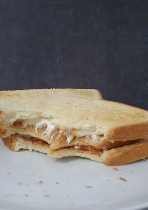 Foto resep Airfried Peanut Butter & Jam Mellow Toast