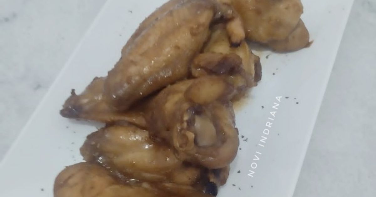 Baked Chicken Wings Ala Pizza Hut