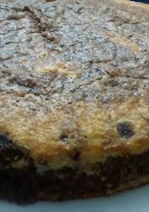 Una foto de Torta marmolada con la receta 1234