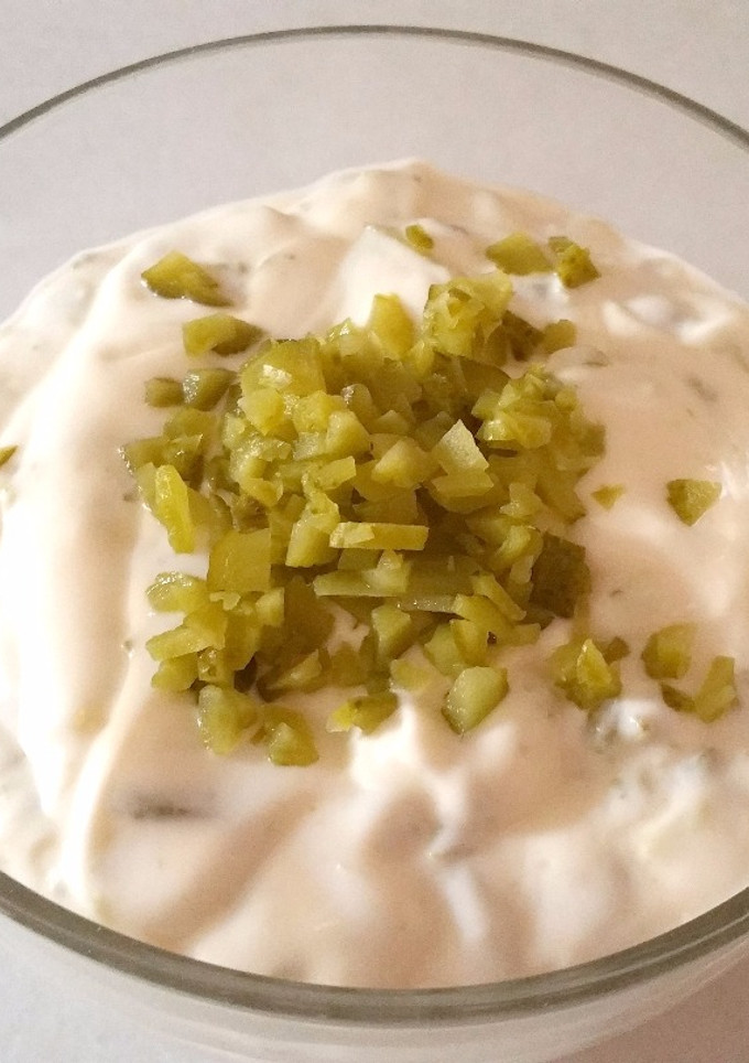 Una foto de Salsa de pepinillos