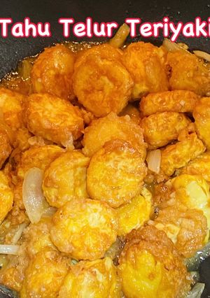 Foto resep Tahu Telur Teriyaki