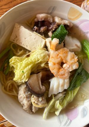 Hình của món Lẩu Hải Sản.
