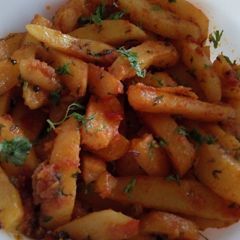 A picture of Pan fried Potatoes.