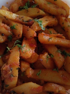 A picture of Pan fried Potatoes.