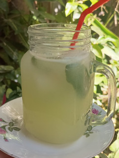 Una foto de Limonada de pepino
