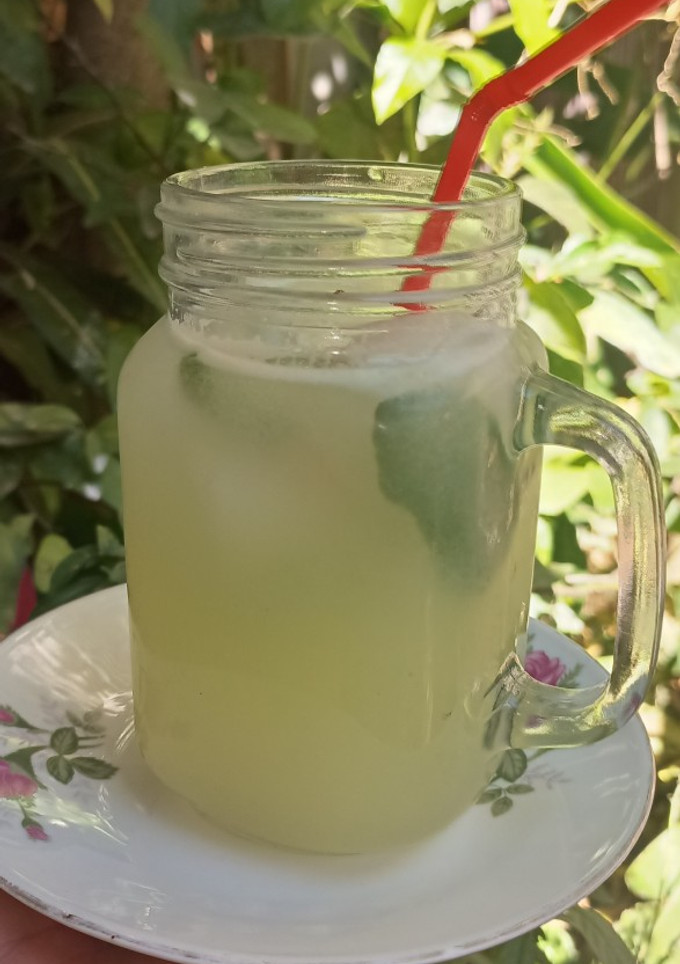 Una foto de Limonada de pepino