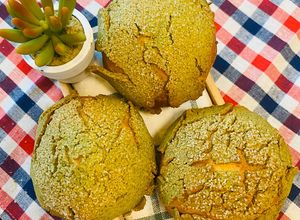 รูปของ Matcha melon pan