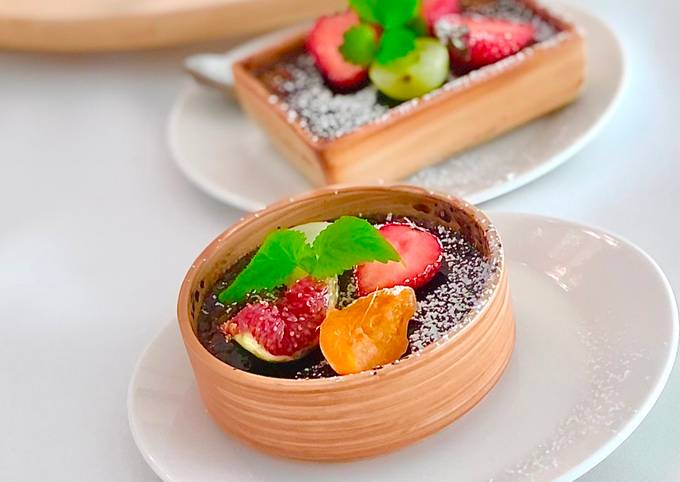 Steps to Make Award-winning Dark Chocolate Creme Brûlée