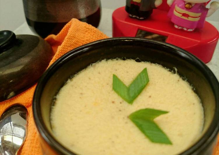 Resep Cawan mushi simpel (3 bahan), Sempurna
