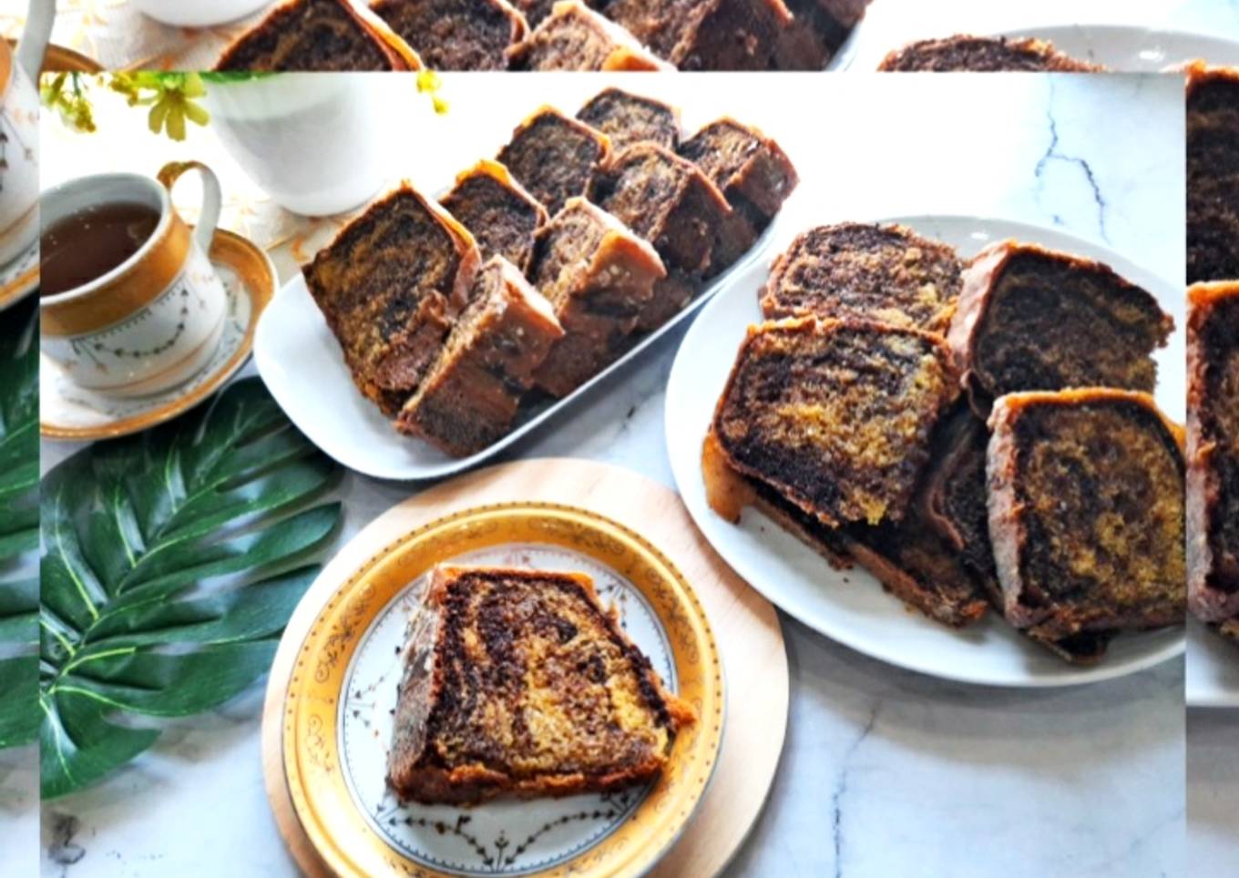 Bolu marmer coklat (OVEN TANGKRING)