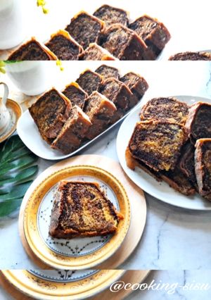 Foto resep Bolu marmer coklat (OVEN TANGKRING)