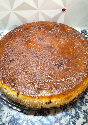 Una foto de Budín de Pan con Puré de Bananas