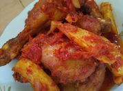 Gambar ayam goreng cabe merah