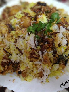 A picture of Hyderabadi Veg Dum Biryani.