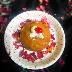 A picture of Wheat Flour Halwa.