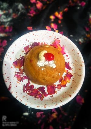 A picture of Wheat Flour Halwa.