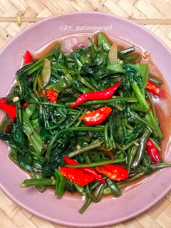 Foto resep Tumis Kangkung Saos Tiram