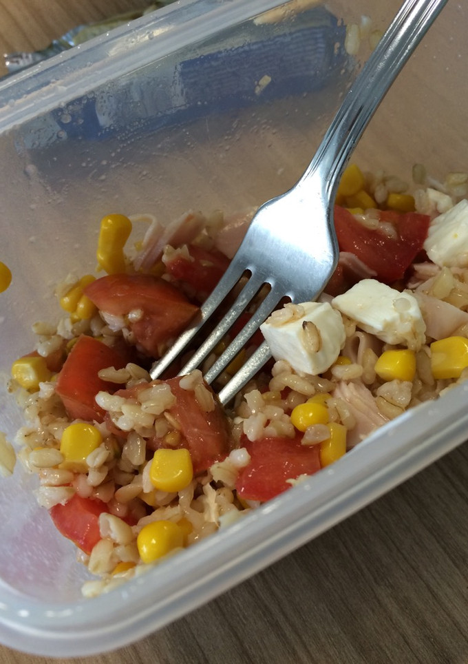 Una foto de Ensalada de arroz