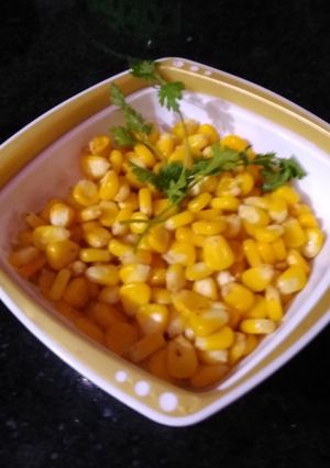 A picture of Hot sweet corn.