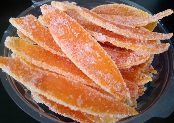 Cascaras De Naranja Caramelizadas Receta De Griselda Condori Greys