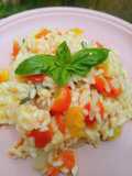 Risotto ai pomodorini rossi e gialli